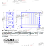 Чугунный твердотопливный котел КЧВр-70Т
