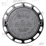 Люк чугунный декоративный на заказ